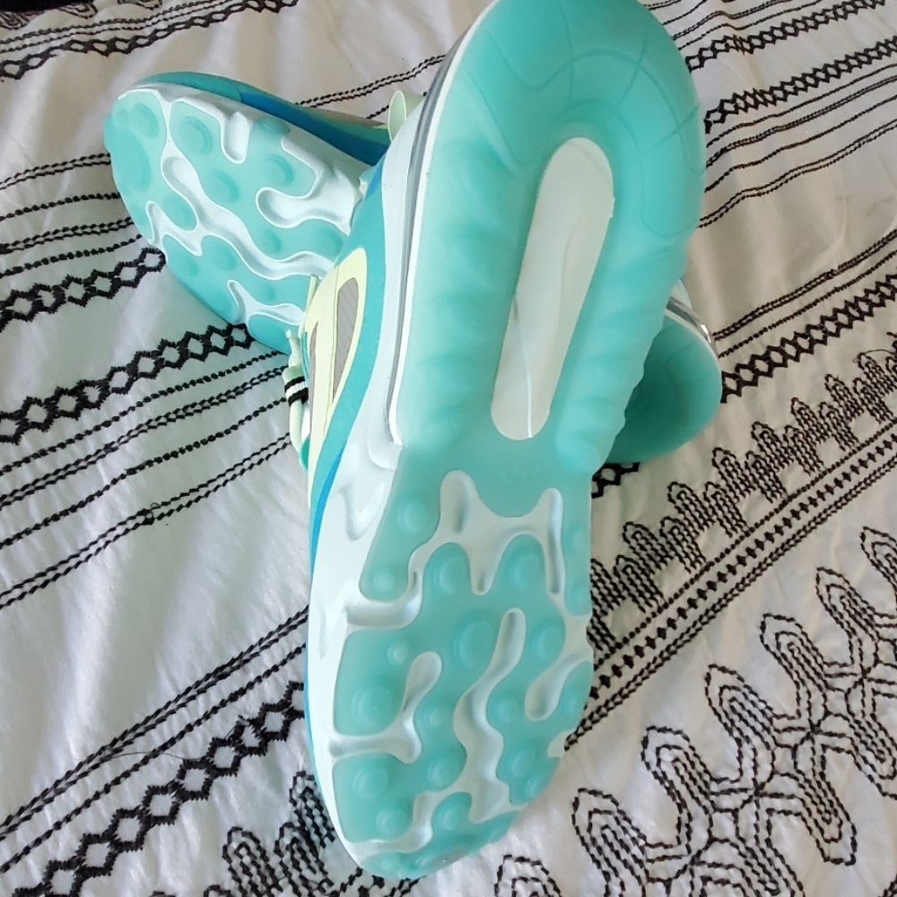 Nike Air Max 270 teal aqua sz. 6 - Picture 5 of 5